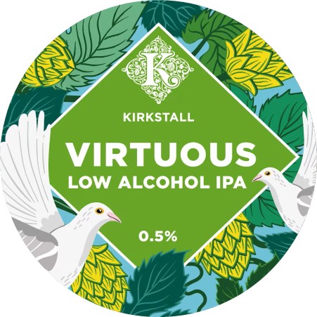 Kirkstall Virtuous Low Alcohol 0.5% 30L (KEG)